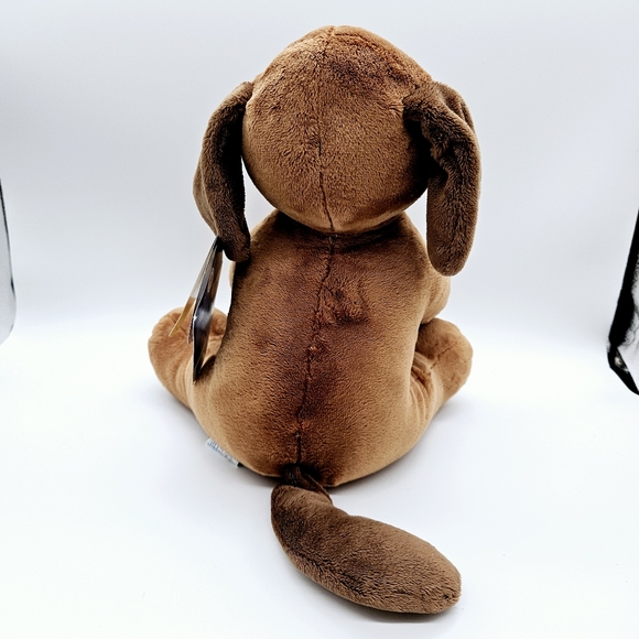 BAB | 2010 Velvet Hugs brown dog stuffed plush animal toy - Picture 2 of 11